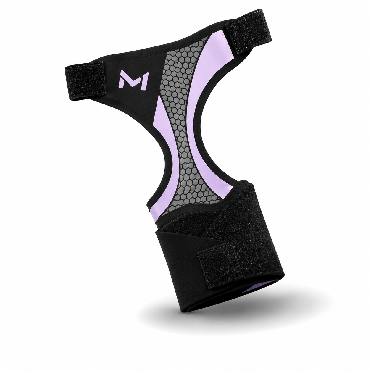 Tobillera Levyn — Verde / Morado / Gris